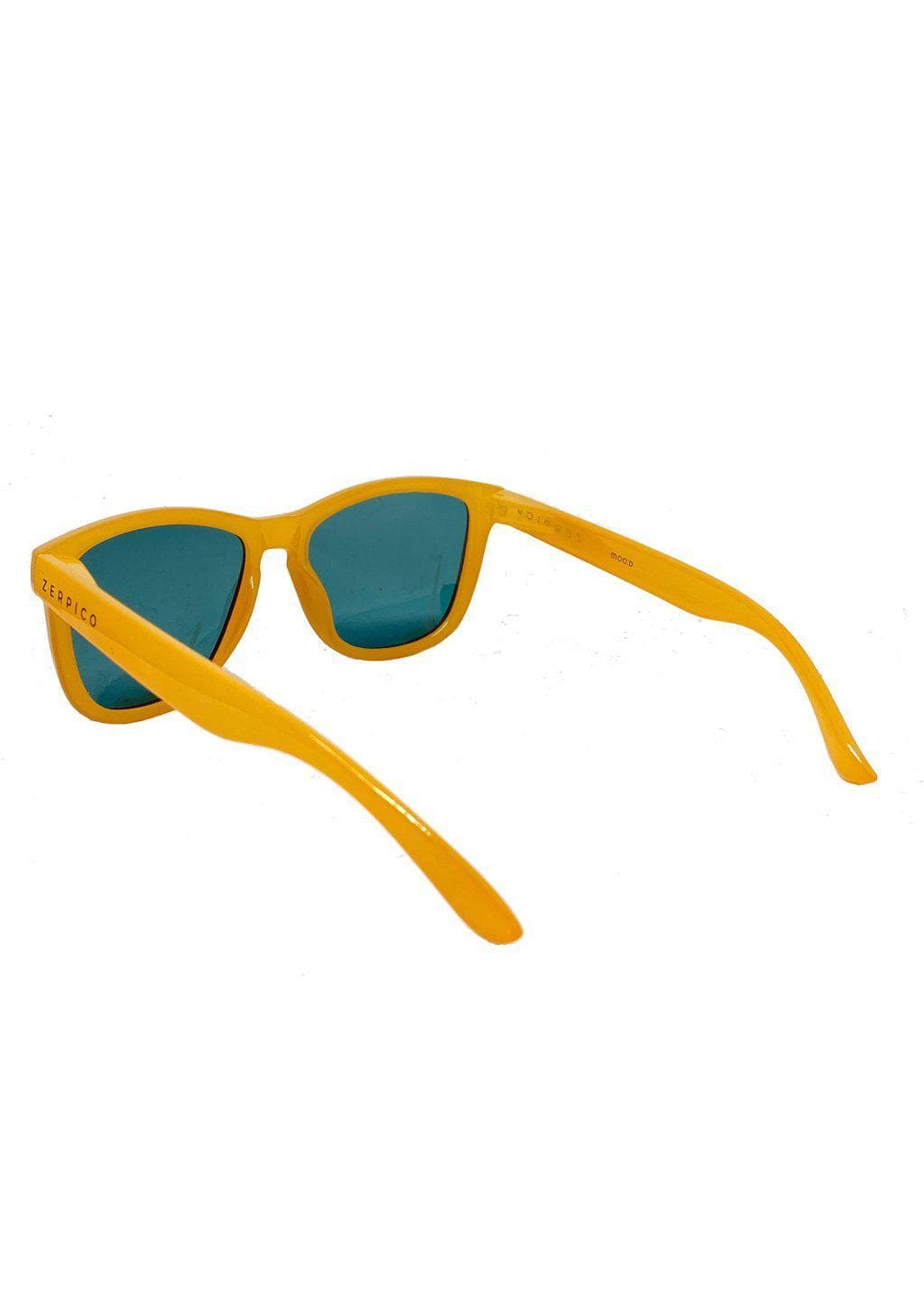 MOOD Wayfarer V2 Lemon - Färgglada Solglasögon Gula