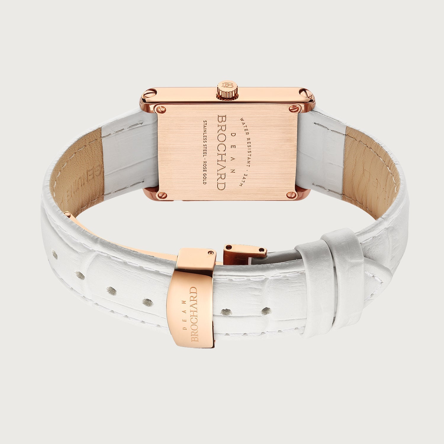 Reveuse Classique Rose Gold Ensoleille 23mm - Damklocka Vit